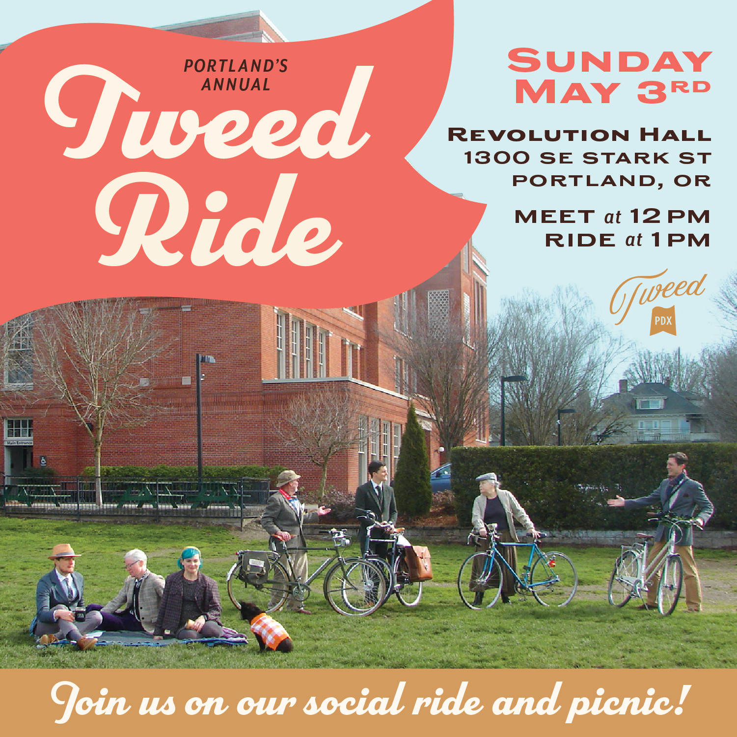 User-uploaded image for The 2026 Portland Tweed Ride