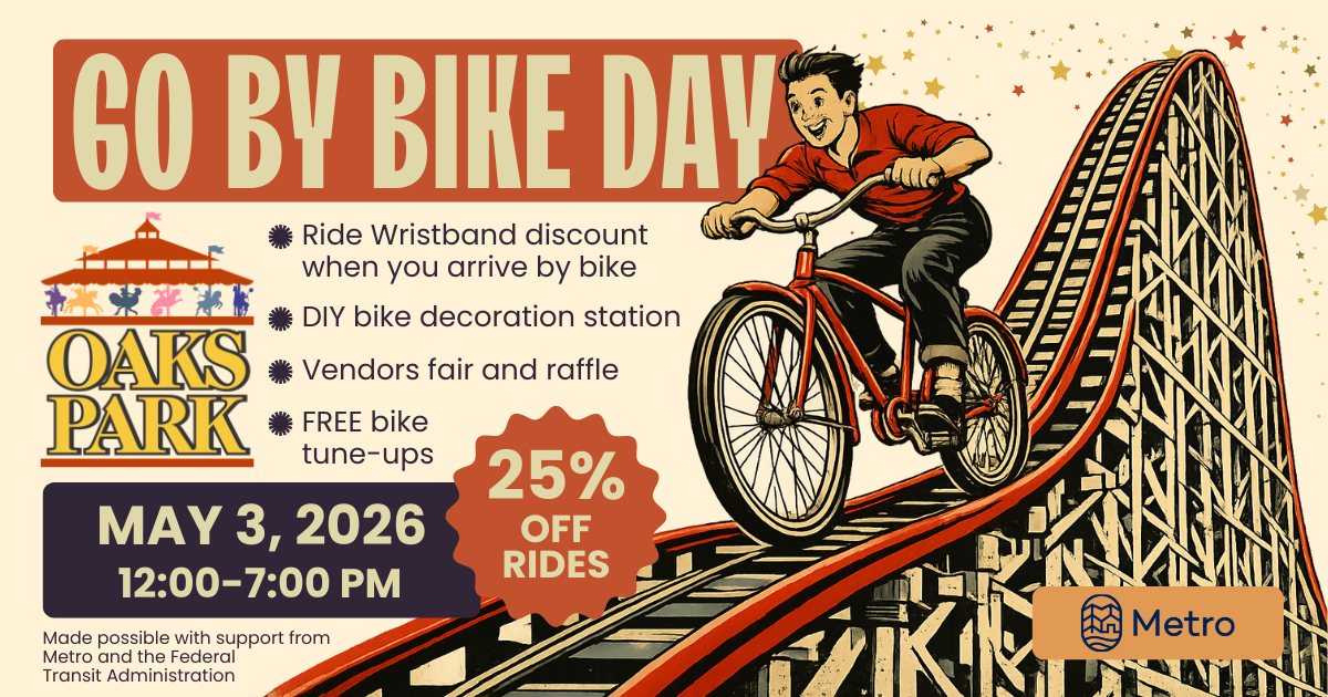 User-uploaded image for Go By Bike Day at Oaks Park!