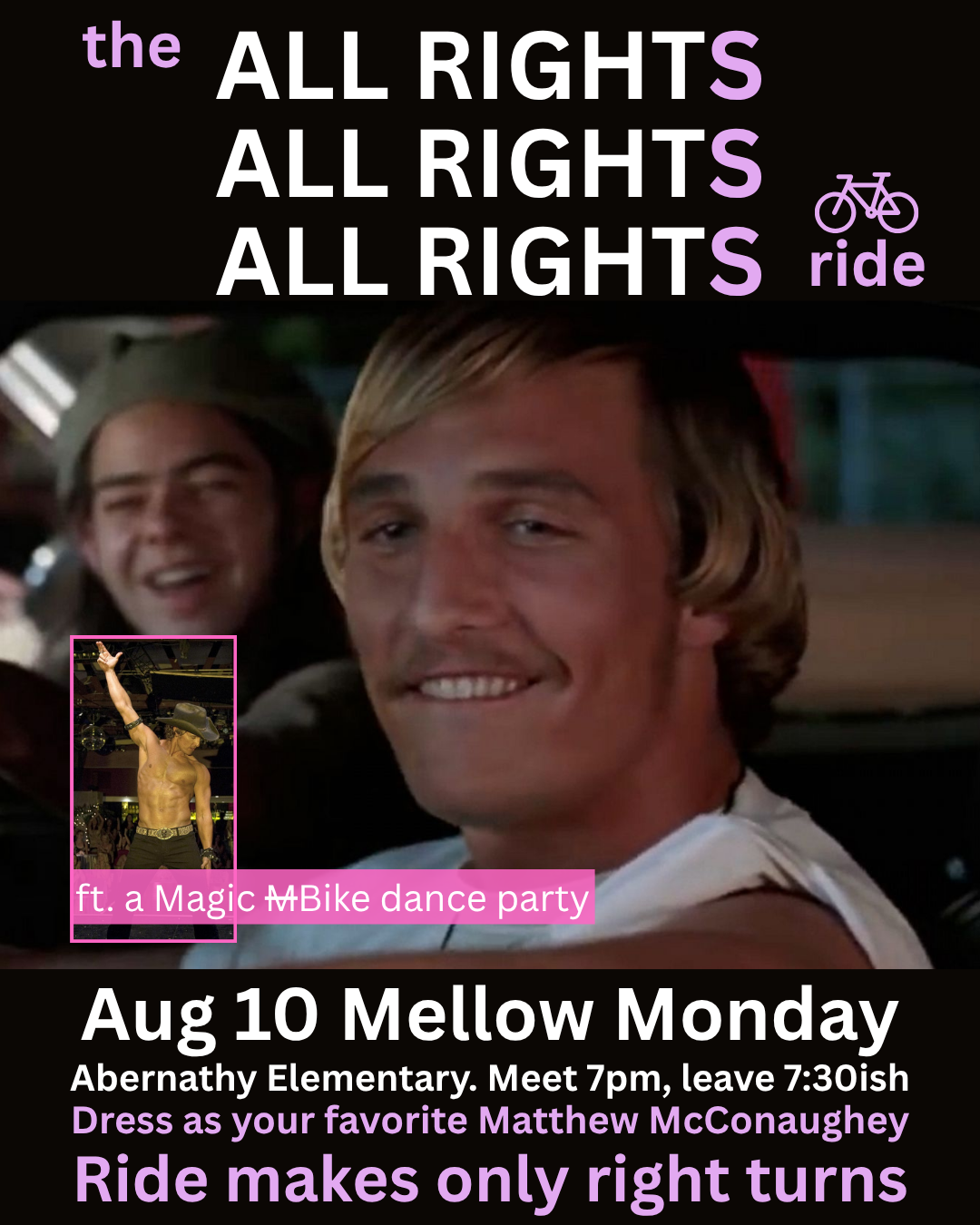 User-uploaded image for All Rights, All Rights, All Rights (Mellow McConaughey Monday)