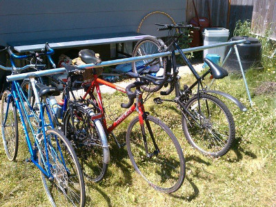 Shift bike racks